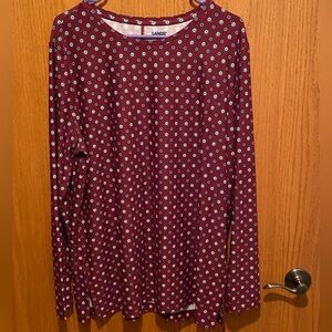 Lands End Women’s Long Sleeve Crew Neck Tee